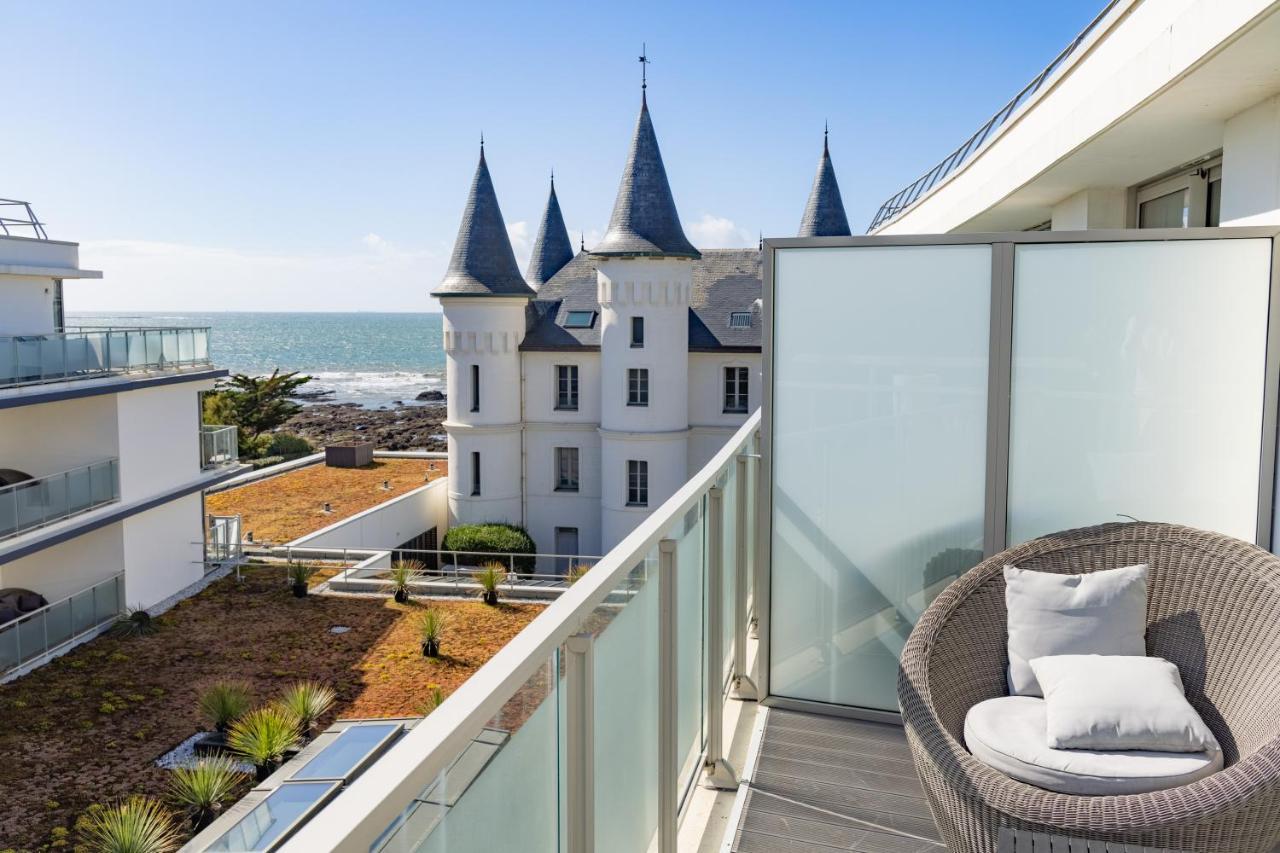 Hotel Chateau Des Tourelles - Relais Thalasso & Spa Pornichet Exterior photo