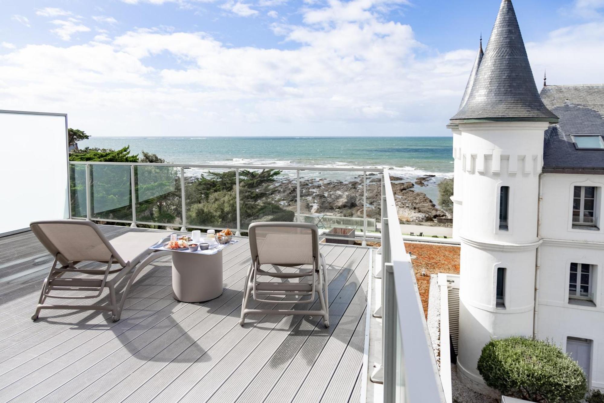 Hotel Chateau Des Tourelles - Relais Thalasso & Spa Pornichet Exterior photo