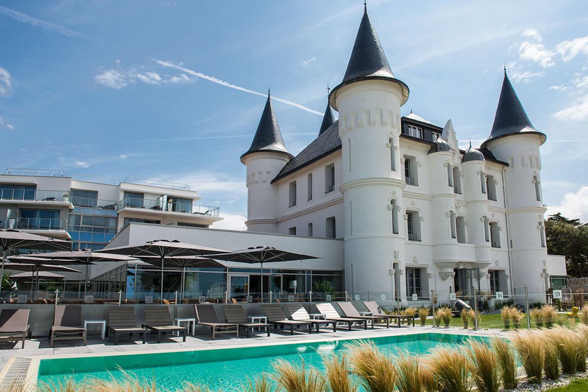 Hotel Chateau Des Tourelles - Relais Thalasso & Spa Pornichet Exterior photo