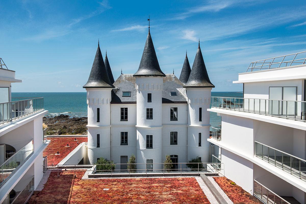 Hotel Chateau Des Tourelles - Relais Thalasso & Spa Pornichet Exterior photo