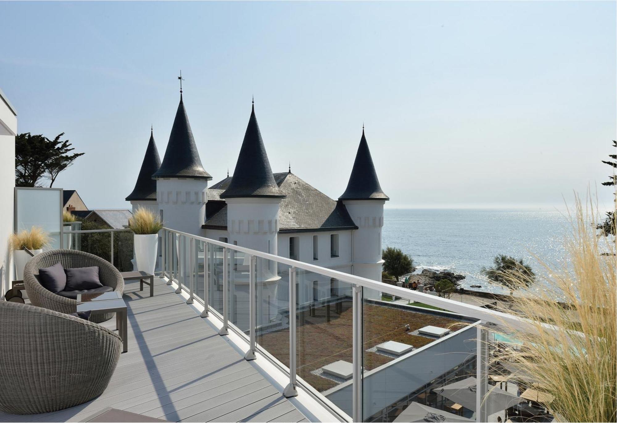 Hotel Chateau Des Tourelles - Relais Thalasso & Spa Pornichet Exterior photo