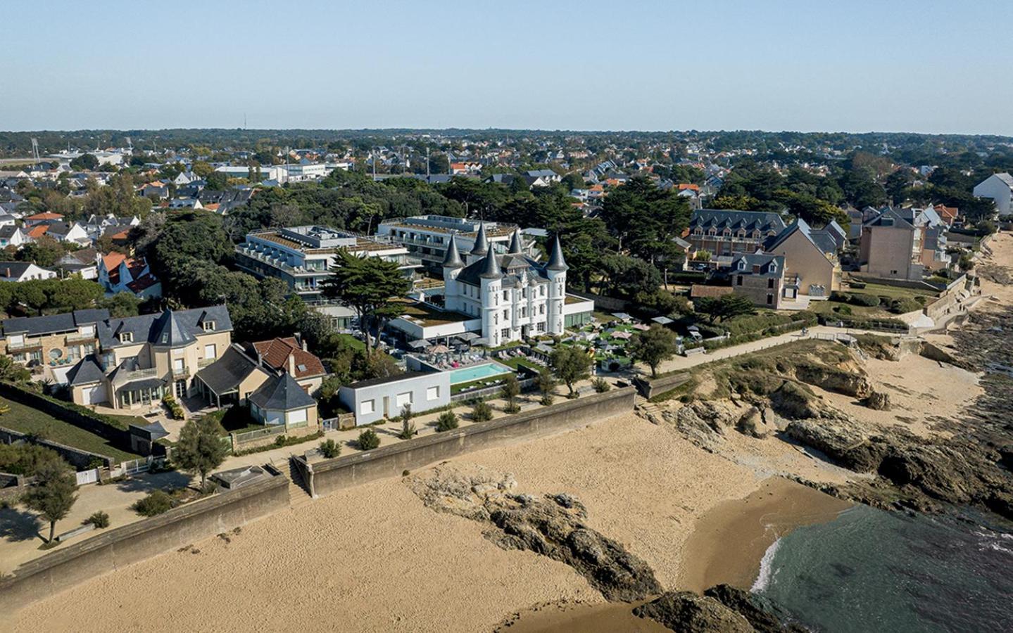 Hotel Chateau Des Tourelles - Relais Thalasso & Spa Pornichet Exterior photo