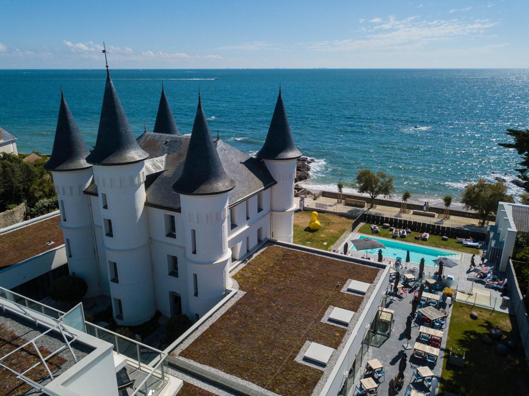 Hotel Chateau Des Tourelles - Relais Thalasso & Spa Pornichet Exterior photo