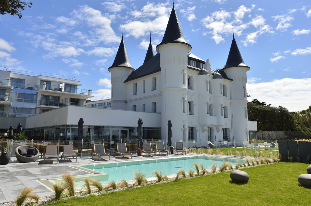Hotel Chateau Des Tourelles - Relais Thalasso & Spa Pornichet Exterior photo