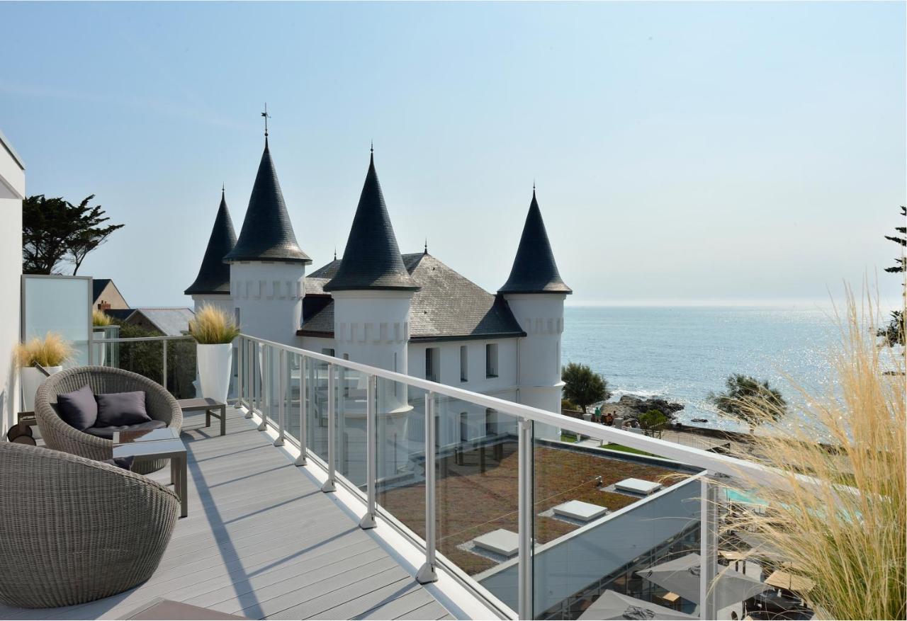 Hotel Chateau Des Tourelles - Relais Thalasso & Spa Pornichet Exterior photo
